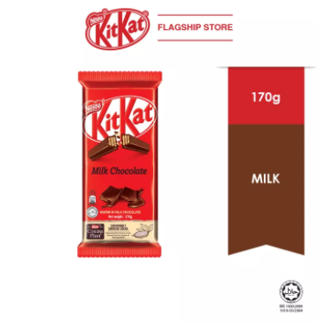 Nestle Kitkat Bar Milk Chocolate 170g