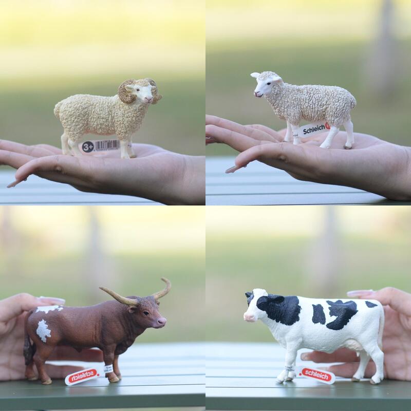 Authentic German Schleich Cow, Ram, Lamb, Donkey, Calf, Alpaca, Rabbit Model Toys Authentic German Schleich Cow, Ram, Lamb, Donkey, Calf, Alpaca, Rabbit Model Toys