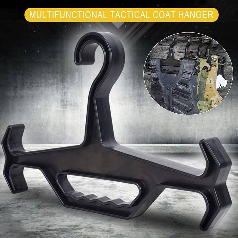 Multifunctional Tactical Vest Display Hanger, Multi-Purpose Bcd/Diving Suit Hanger, Large Capacity Bulletproof Vest Hanger