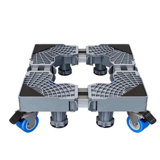 Refrigerator Tray Base, Mobile Washing Machine Stand, Elevated Platform with Wheels for Placing the Refrigerator