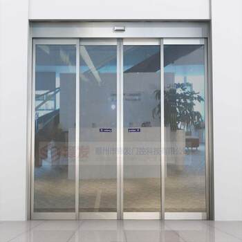 Huidong fingerprint glass sensor door factory workshop color steel plate automatic door office attendance sensor automatic door