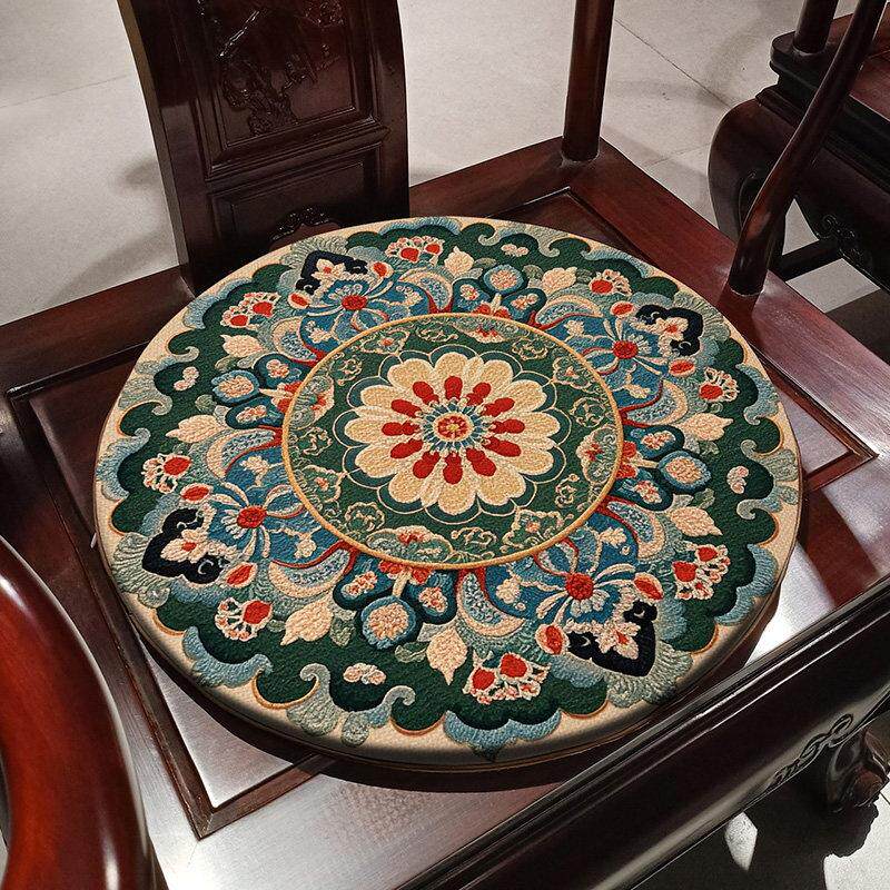 Chinese chair washers, chair cushions, teahouse non-slip seat cushions, dining chairs, sofa futon kneeling cushions, bay window butt cushions, customized
