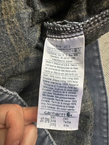 Vintage carhartt detroit jacke