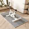 Gym spinning bicycle silent shock-absorbing anti-slip mat home simple bedroom bedside blanket washable balcony bay window mat