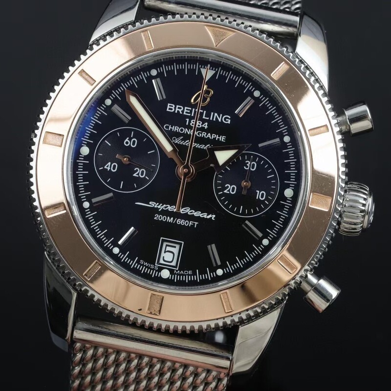 [9.8 New] Full Set of Breitling Super Ocean Culture U2337012.Bb81.154A Mechanical Men's Watch 44mm