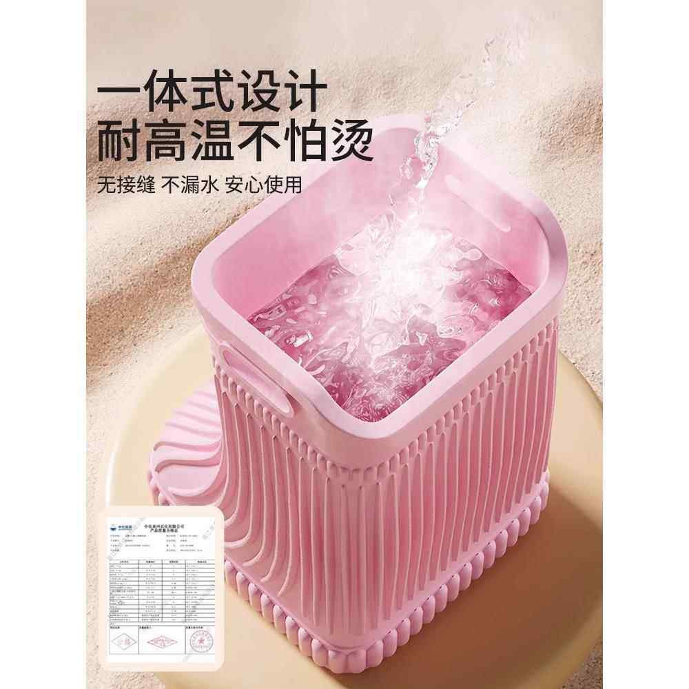 Japanese Foot Bath Bucket for Home Use, Insulated, Extra Tall, Deep Boot Bucket, Water-Saving Foot Washing Footbath Basin, 2026 New Model for Adults