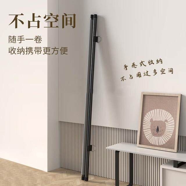 Projector Screen Anti-Light Wall-Mounted Screen for Home Use, Home Theater, No-Drill High-Definition Projection Cloth, 72-Inch, 84-Inch, 100-Inch, 120-Inch, Portable Wall-Mounted Screen for Bedroom, Living Room, Office Projector Screen