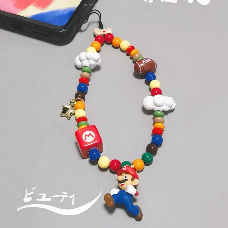 Childhood Memories of Super Mario: Cute Phone Charms, Lanyards, Beaded Camera Bags