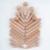 Iwood 8mm-20mm log color hole board matchsticks multi-size solid wood wooden accessories