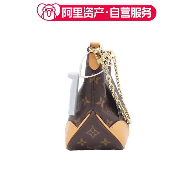Lv Louis Vuitton Boulogne Canvas Monogram Croissant Shoulder Bag