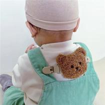 Baby baby shoulder strap anti-slip artifact childrens overalls fixed clip to prevent falling off childrens elastic suspender skirt anti-slip