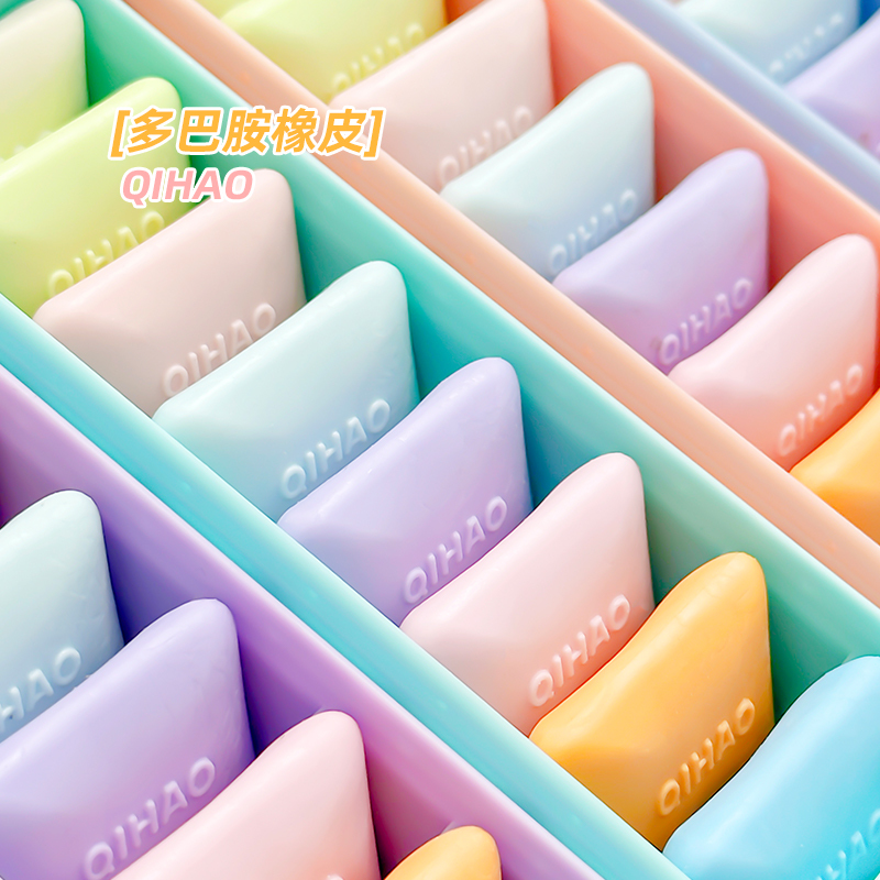 Class 3-2 Dopamine Chewing Gum Eraser, Specially Designed for Elementary School Students, Cute and Aesthetically Pleasing, with Less Residue and No Marks Left Behind