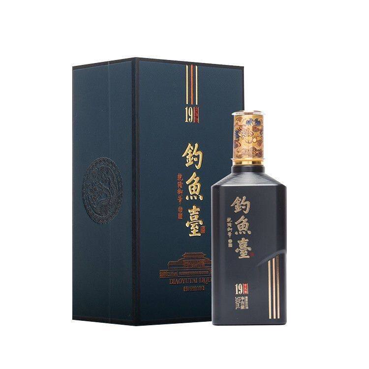 2021年钓鱼台19号酒53度酱香型白酒500ml*1瓶整箱装正品收藏评价- 淘宝网