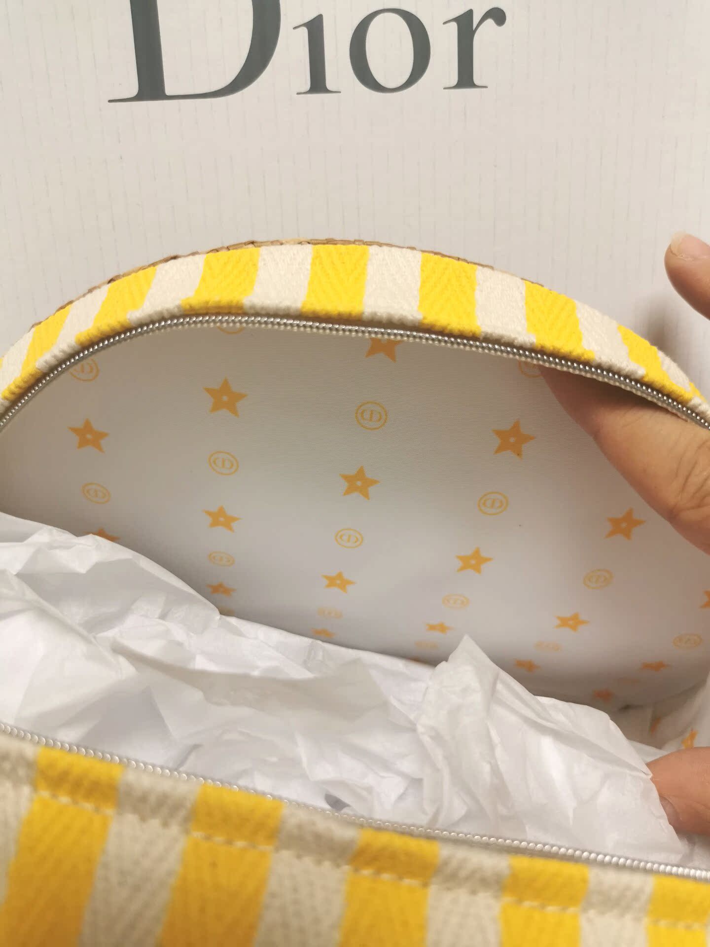 Dior makeup bag high set makeup bag clutch straw bag beach