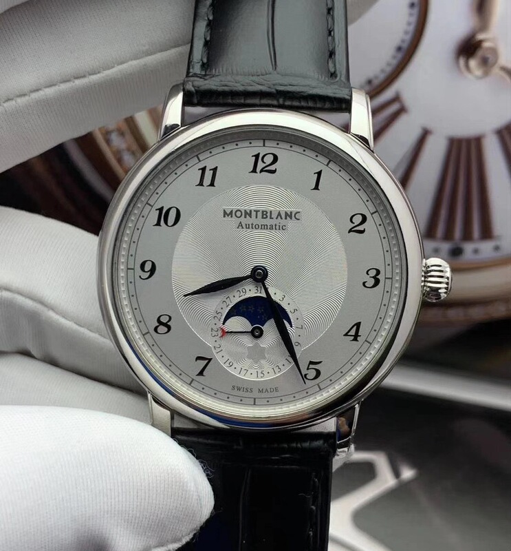 60% off Instant Purchase】98% New 42mm Montblanc Star Moonphase U0116508 Automatic Mechanical Men's Watch