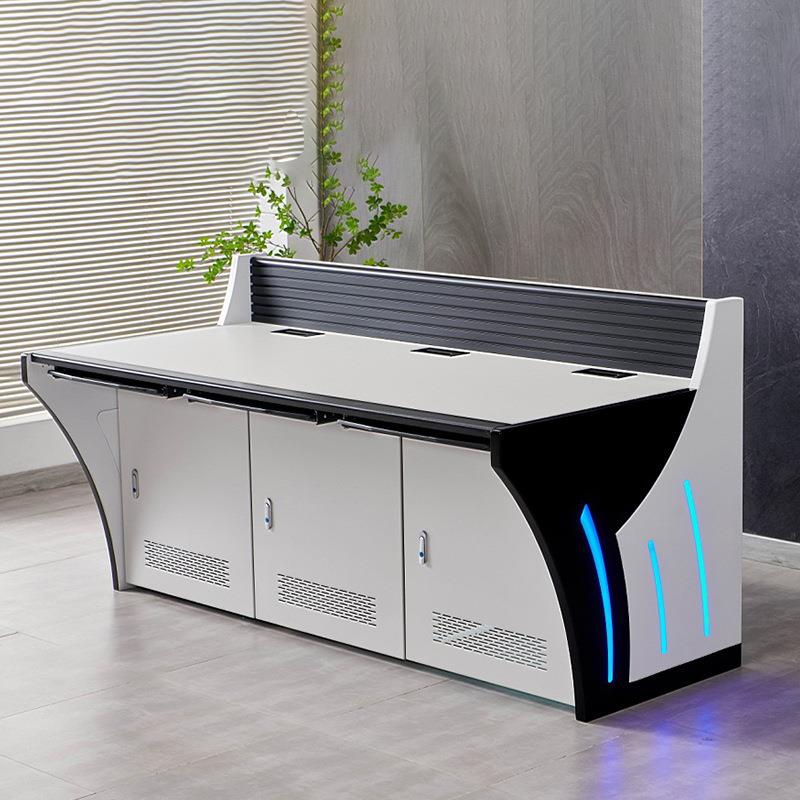 Dispatch desk manufacturer supplies computer room control desk, multimedia workbench, office desk, security monitoring table