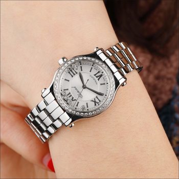 9.8 new chopard happy diamond watch women's back diamond automatic mechanical women's watch 278573-3002