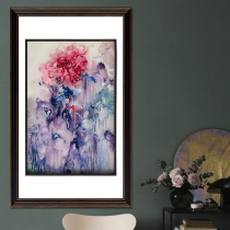 Embroidery masterpiece Oil Painting Peony Suzhou embroidery pure handicrafts gifts home decoration hanging paintings