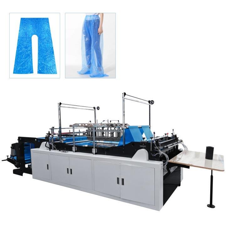 Disposable Plastic Rain Pants Machine, Outdoor Pe Film Waterproof Rain Pants Machine, Fully Automatic Rain Pants Foot-Covering Equipment