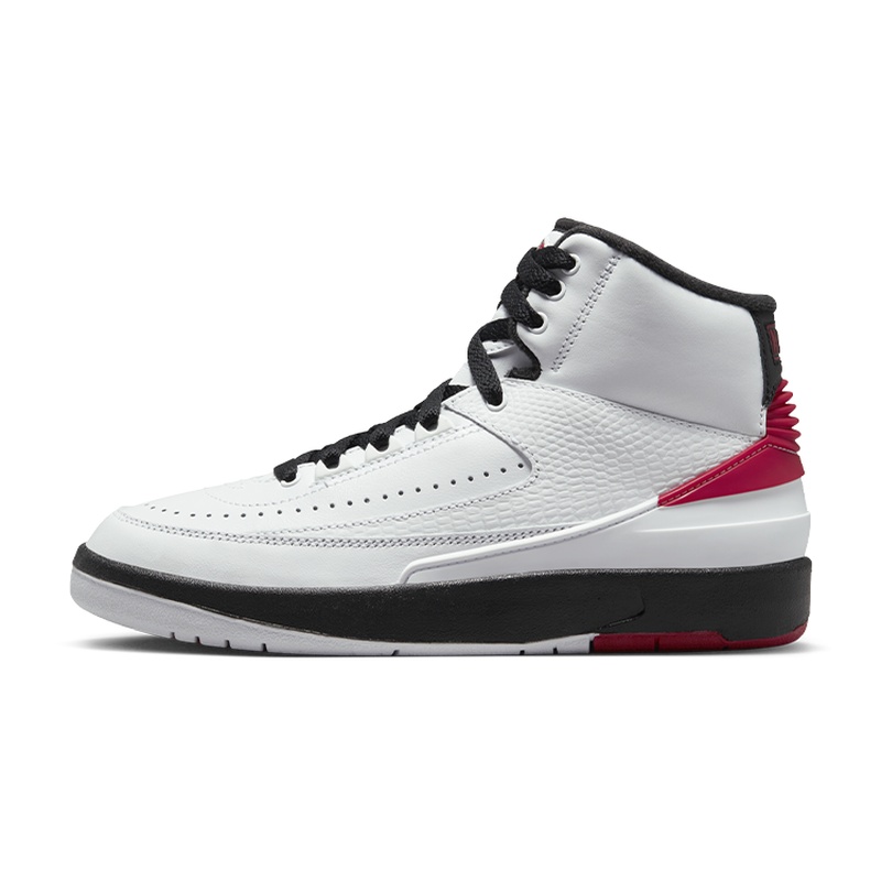 Jordan Air Jordan 2 Chicago 皮革 舒适百搭  高帮 儿童篮球鞋
