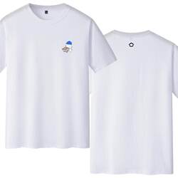 Shell Studio Work Clothes Short-Sleeved T-Shirt Shell Moving Bricks Male and Female Team Building Culture Real Estate Agency Scriptures Cultural Shirt