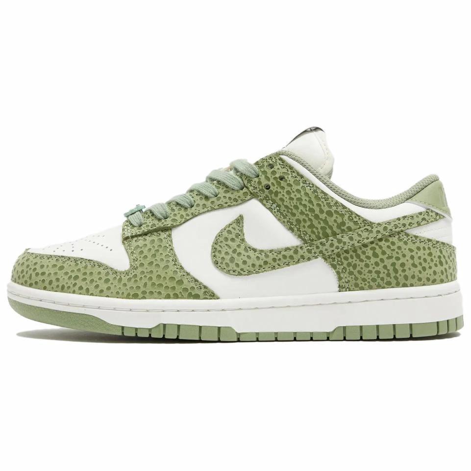 Nike Dunk LOW “Safari Print/Oil Green” 时尚百搭 低帮 板鞋