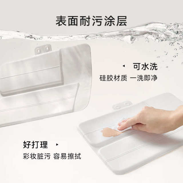 Lixu curling rod storage bag hair straightener heat insulation anti-scalding pad silicone travel portable electric coil cover plywood protective cover