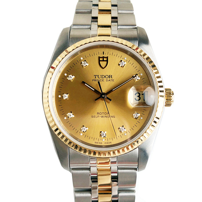 Fixed Price [9.8 New] Tudor Watch Men's Prince Series 74033 Automatic Mechanical Watch