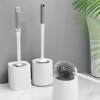Toilet brush household no dead ends toilet brush cleaning set artifact wall-mounted toilet one-piece long handle