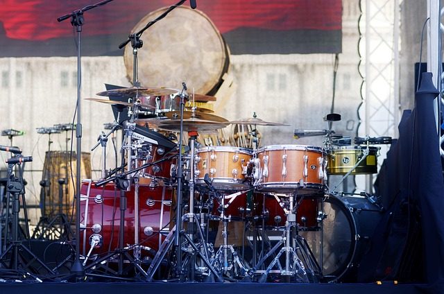 when were drums invented