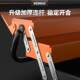 Stainless steel tool box for household multi-function hardware portable storage box for three-layer folding industrial-grade iron box