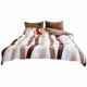 British MOMOWSSE Gaoke Heavy Maillard Caramel Brown Milk Fleece Four-piece Set Plus Fleece Thickened Bedding Clothes