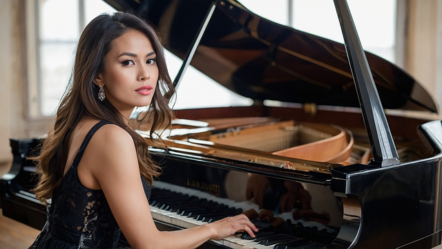 did mozart play piano