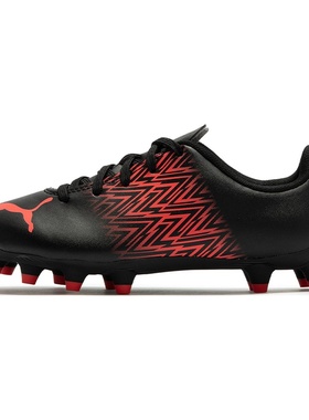 PUMA彪马 Tacto Tacto FG/AG-人工草地 圆头系带 低帮 儿童足球鞋