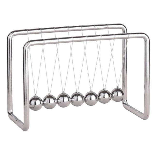 Newton pendulum ball 7 ball office living room study room decoration physical metal non-perpetual motion instrument creative home decoration