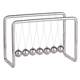 Newton pendulum ball 7 ball office living room study room decoration physical metal non-perpetual motion instrument creative home decoration