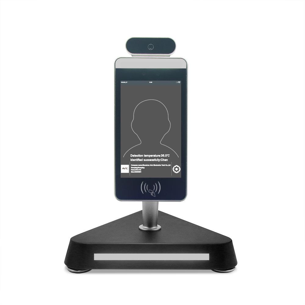 8-inch face recognition temperature measurement, access control facial recognition body temperature all-in-one machine, NFC attendance machine, face scanning detection system