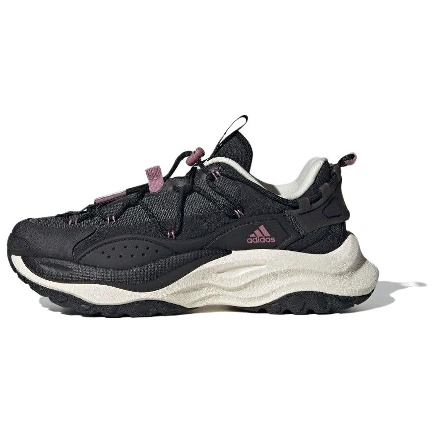 adidas Maxxwavy PU织物TPU橡胶 休闲舒适 耐磨 低帮 老爹鞋 女款