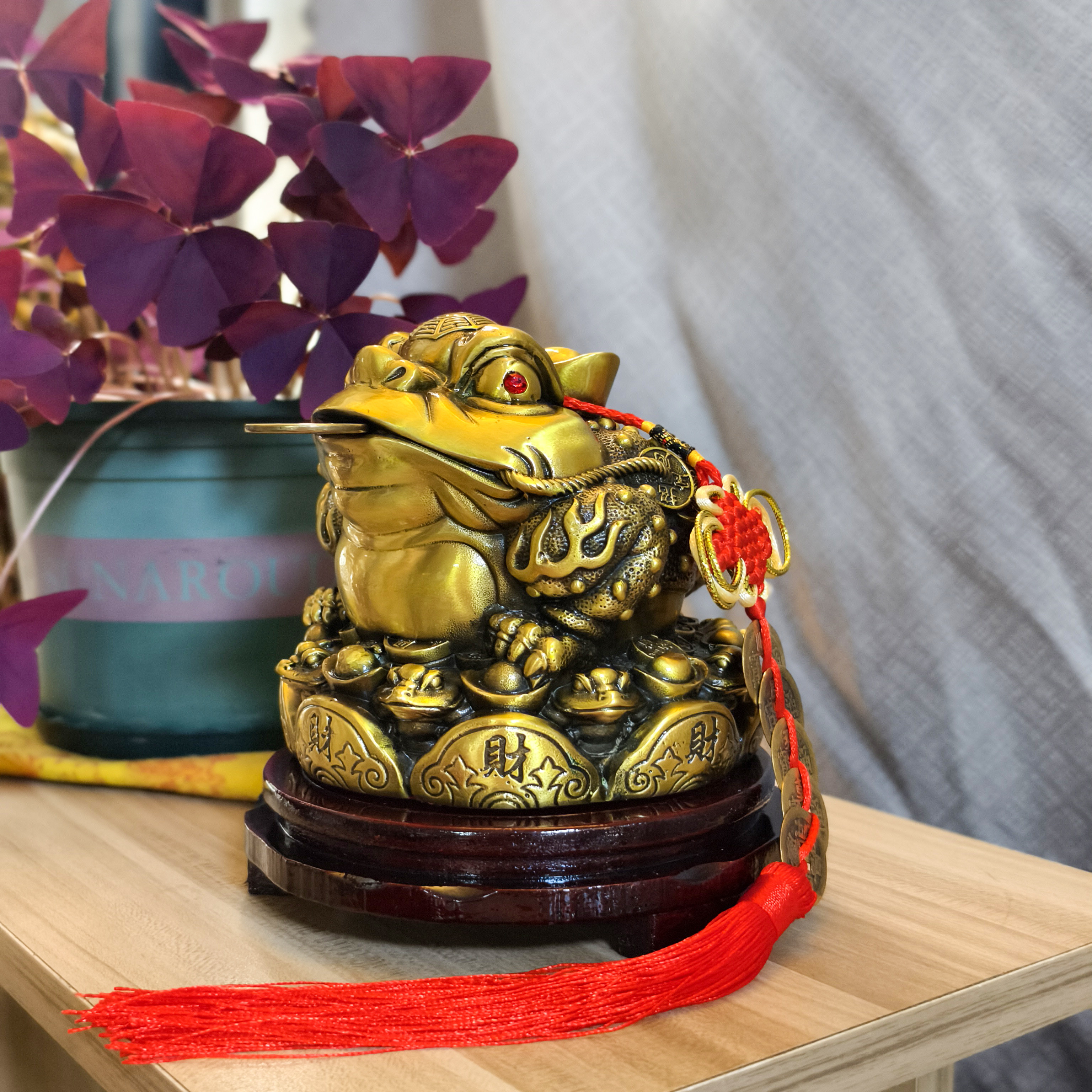 銅製 金蟾聚宝盆 招財進宝 蓋付 装飾品 工芸品 美術品 置物 銅製 金蟾聚宝盆 招財進宝 蓋付 装飾品 工芸品 美術品 置物