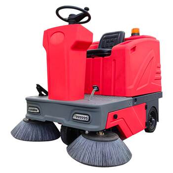 ຂັບລົດ sweeper ຂະຫນາດນ້ອຍ 1400 ກອງປະຊຸມການຄ້າຊັບສິນອຸດສາຫະກໍາ sweeping ສູນຍາກາດ sweeper ໄຟຟ້າ