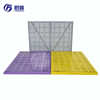 Construction site construction safety protection climbing net steel plate anti-fall punching hole net rice-shaped galvanized plate climbing net
