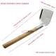 Traditional Rural Cooking Spatula from Sichuan and Hunan, Handmade Wooden Rake, Iron Spatula for Home Use, 90-Degree Cooking Spatula, Forged Iron Pot Spatula