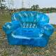 In-Stock Thickened Outdoor Camping Inflatable Sofa, Adult Lazy Inflatable Chair, Pvc Transparent Sofa Stool