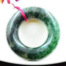 Directly supplied and released Ping An Ring Bagel Chinas Four Famous Jade Dushan Jade Pendant 26g