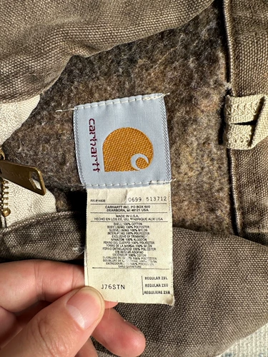 Vintage carhartt detroit jacke
