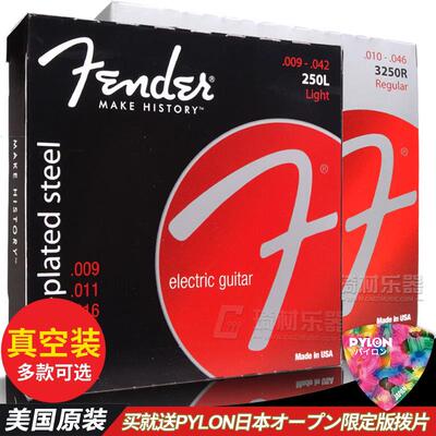 Fangda Fender 250/350/3250 Строки электрогитары 09 10 Набор строки 3150 США производства