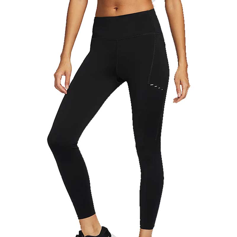 NIKE耐克女子 NK DF SWIFT HR 7/8 TIGHT运动长裤HJ2253-010