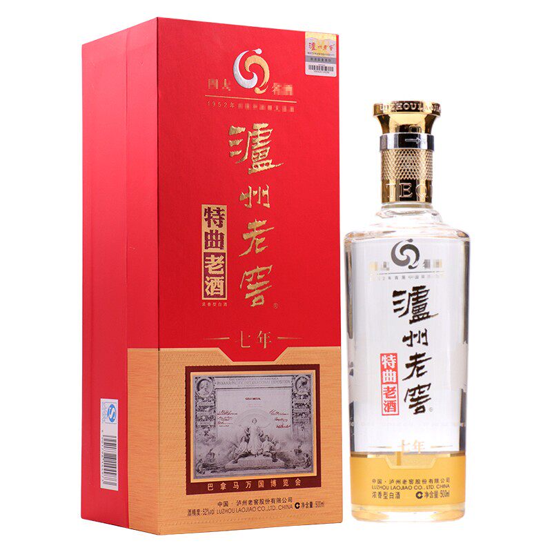 2013年】1箱泸州老窖特曲七年52度500ml*6瓶整箱装浓香白酒评价- 淘宝网