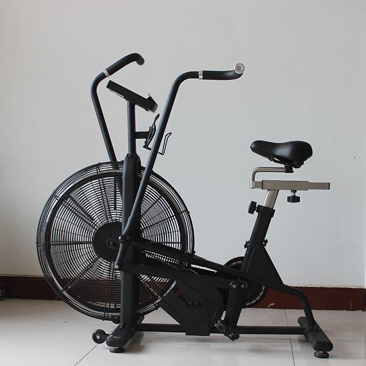 Fan wind resistance exercise bike gym upright bicycle indoor silent spinning bicycle personal training studio commercial