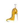 High heels soaking wine bottles, glass craft white wine bottles sealing creative glass red wine container soaking wine bottles